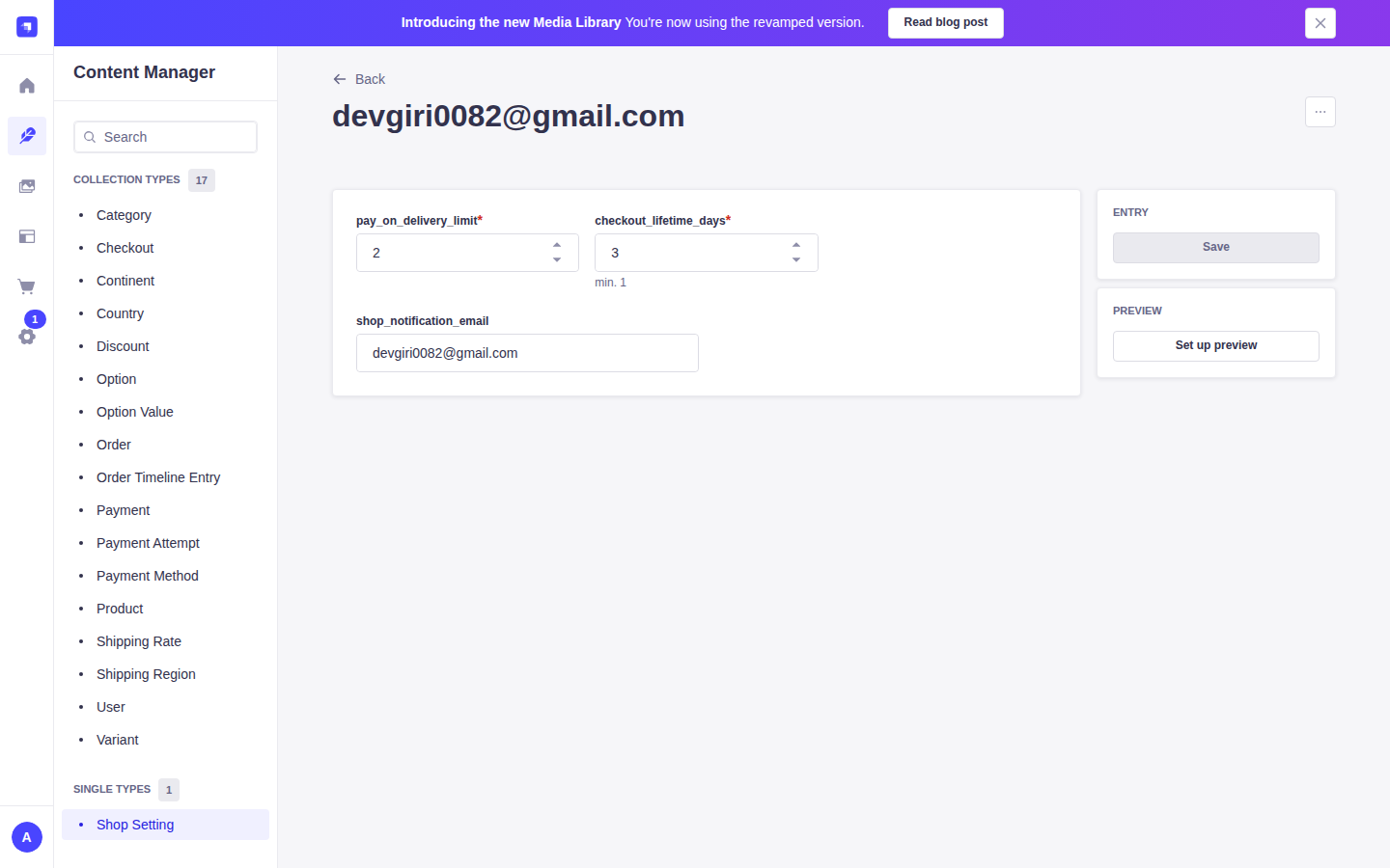 Shop Settings Editor